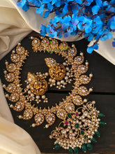 Precious Jadau Kundan Maanga Neckpiece -White -J029